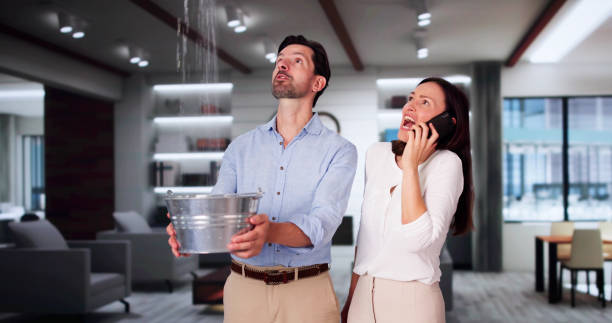 Water damage restoration process in Tooele, UT